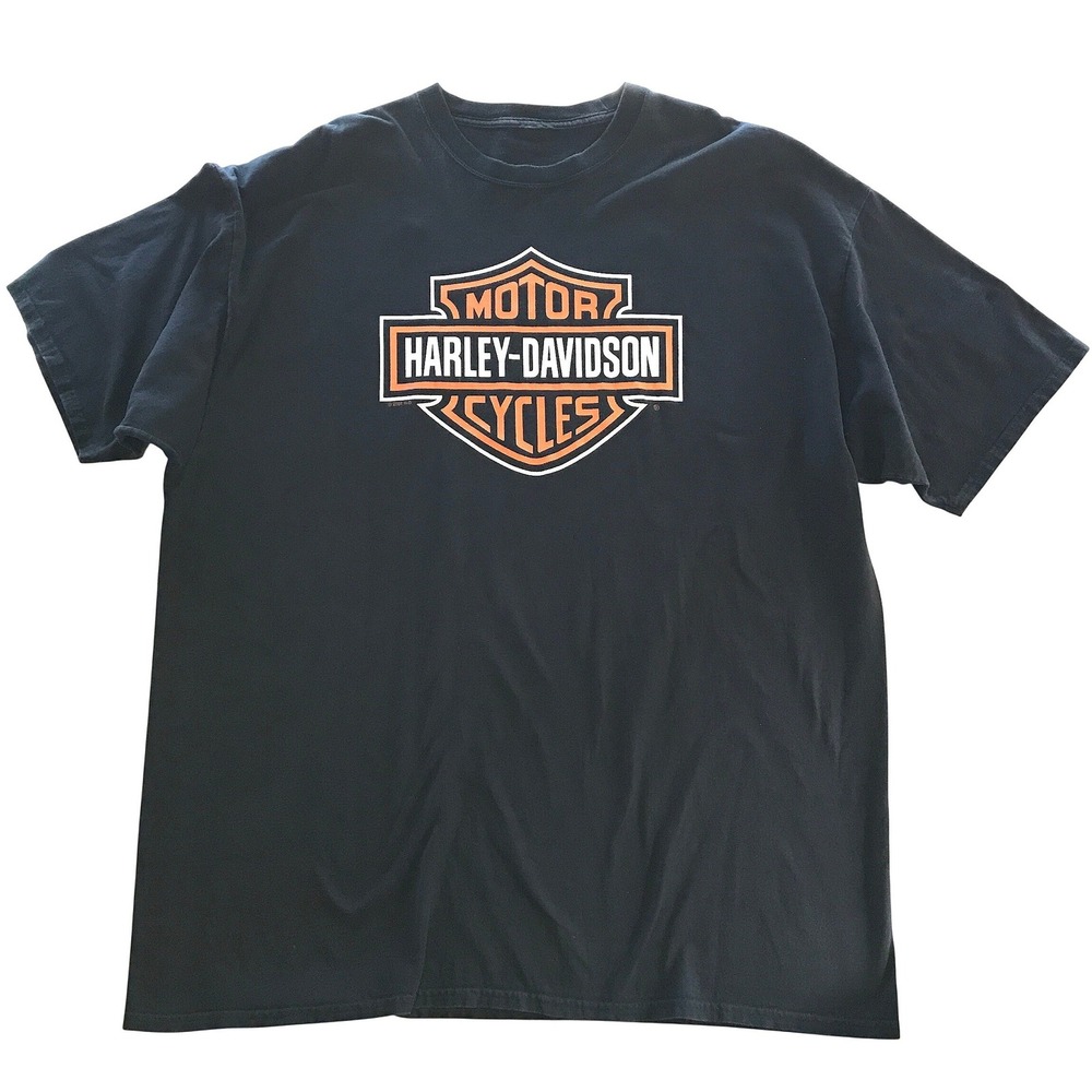 Harley-Davidson Chicago Wrigleyville T-Shirt Black Graphic Tee Mens XL 2019